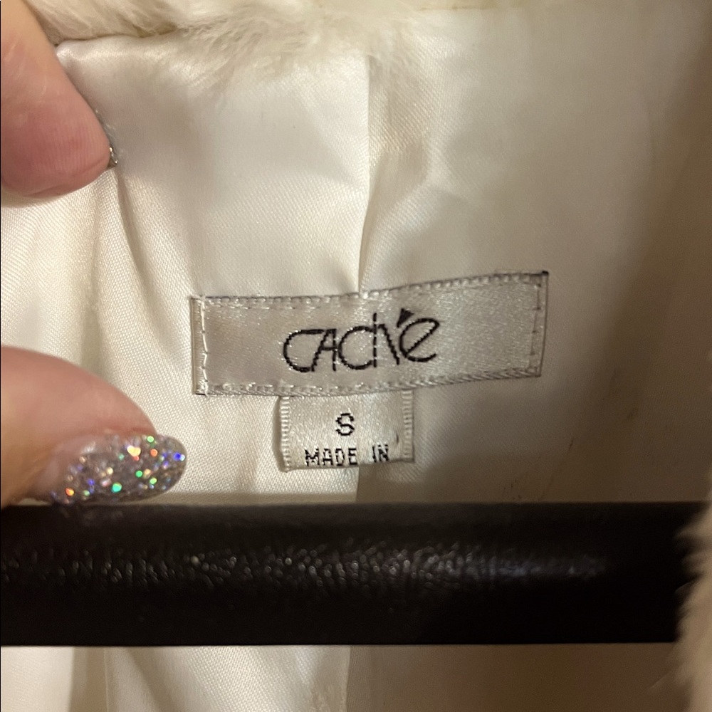 Cache Fur Jacket sz Small - Picture 2 of 13